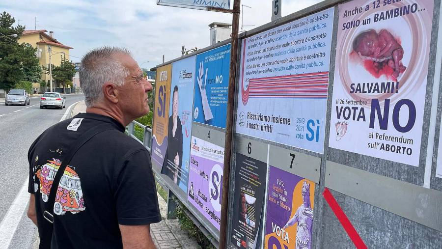San Marino aprueba legalizar el aborto en referéndum