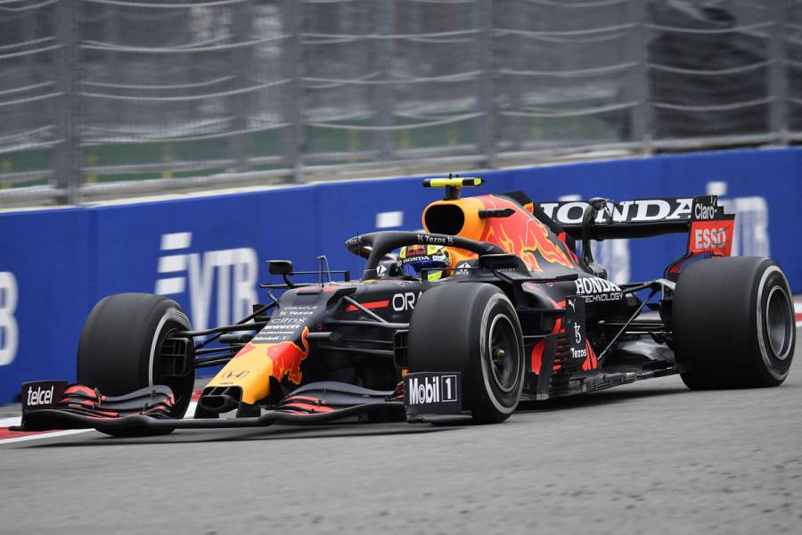 Por la lluvia, Checo Pérez pierde el podio y finaliza noveno en el GP de Rusia