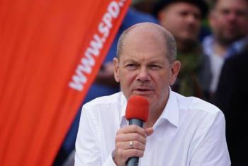 Olaf Scholz tiene una m&iacute;nima ventaja sobre el bloque conservador de Armin Laschet