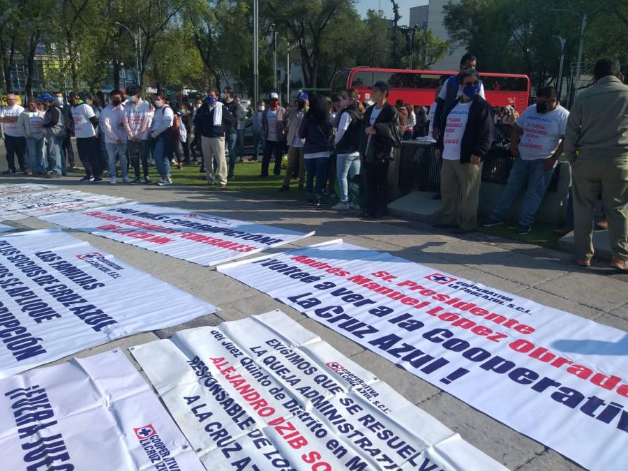 Demandan intervención de AMLO, SCJN y del Congreso de la Unión en caso Cruz Azul