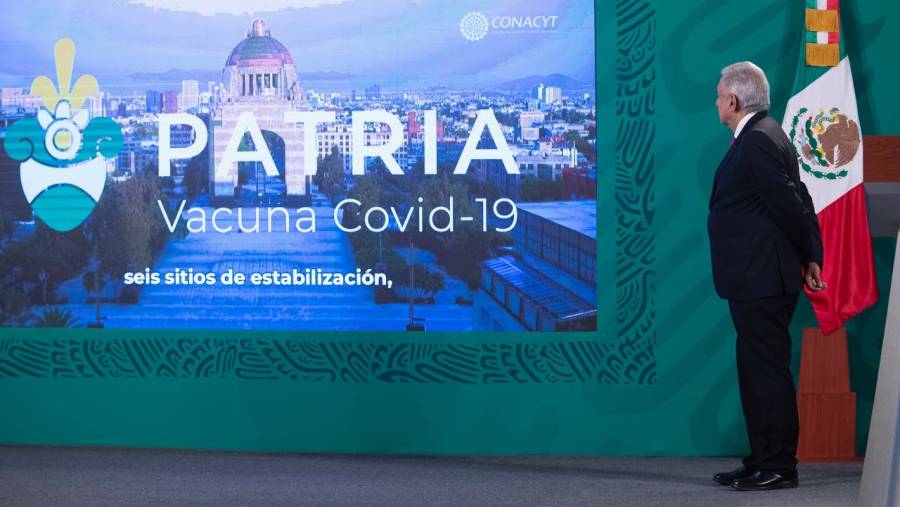 Vacuna “Patria” está en fase 2 de investigación: AMLO