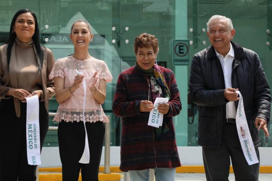AMLO vuelve a elogiar a Sheinbaum al frente del GobCDMX