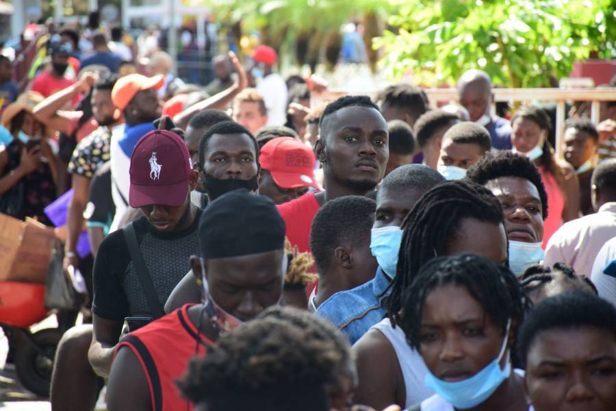 Reportan cinco casos de COVID-19 en albergues para haitianos en la CDMX