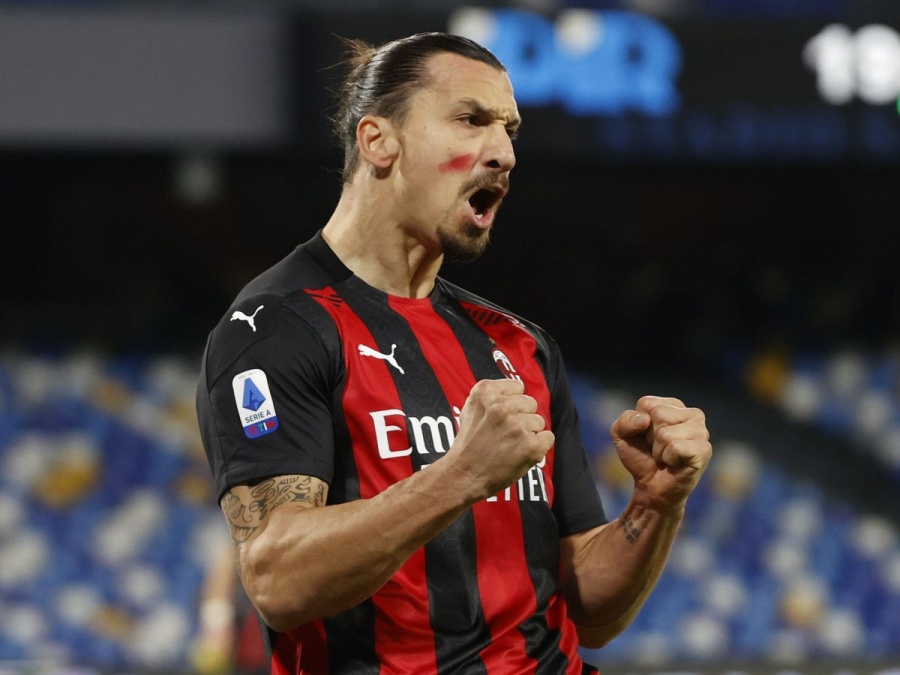 El delantero Zlatan Ibrahimovic, un goleador ‘en cuarentena’