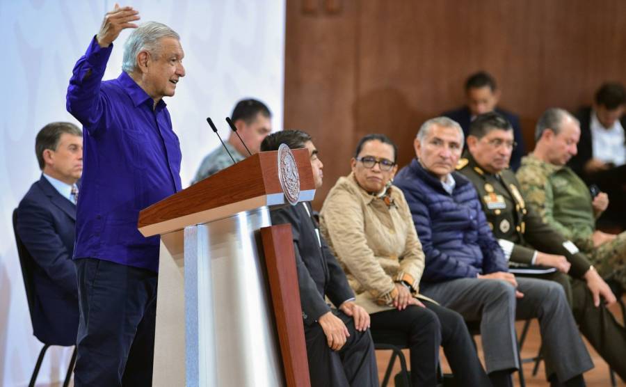 Calderón carece de autoridad moral para acusar a 4T de apoyar al crimen: AMLO