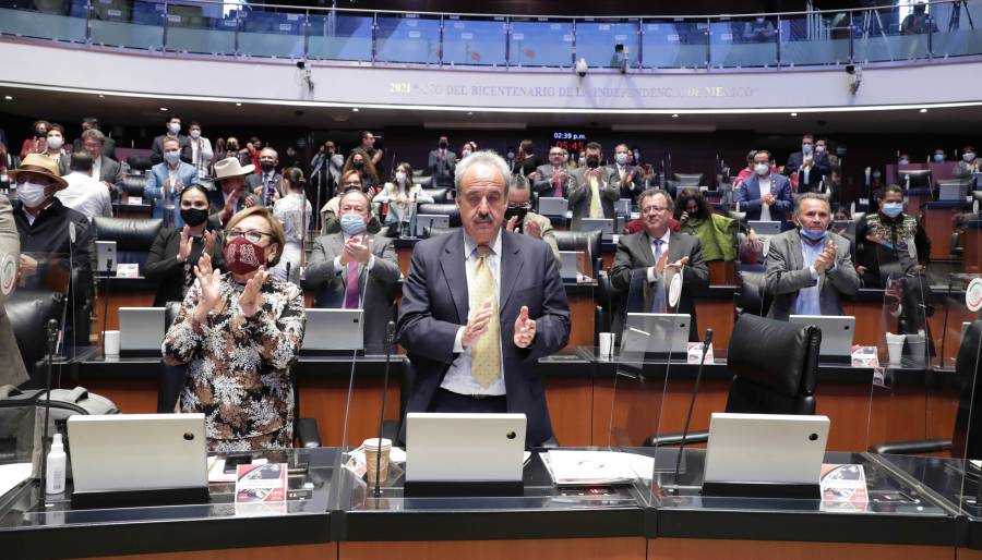 Aprueba Senado modificar comisiones ordinarias en la Cámara de Diputados