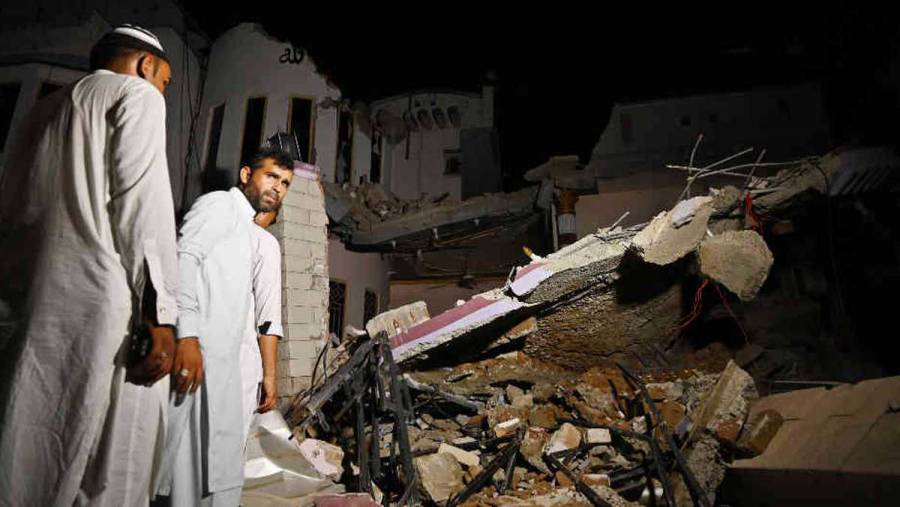 Al menos 20 muertos en terremoto en sur de Pakistán
