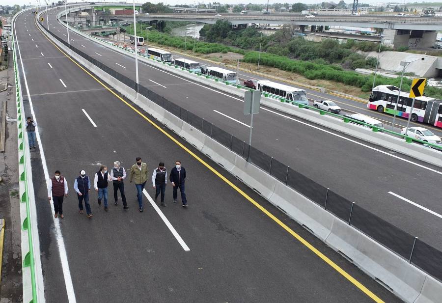 Inaugura Del Mazo autopista que conectará con el Aeropuerto Felipe Ángeles
