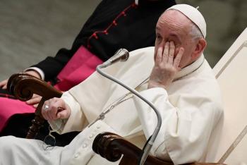 El papa Francisco expresa su 