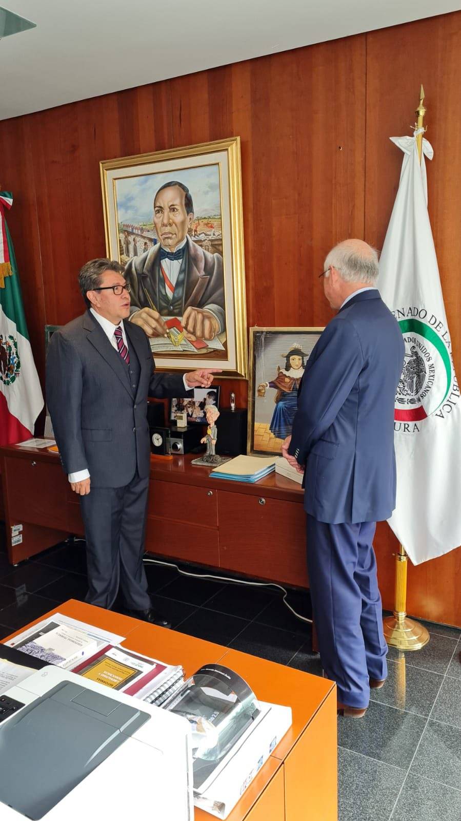 Ken Salazar: ¡Qué viva el Santo Niño de Atocha!, tras visitar el Senado