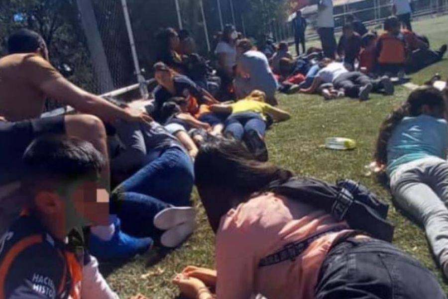 Partido de futbol infantil es interrumpido por balacera en Zacatecas; mueren 4 policías