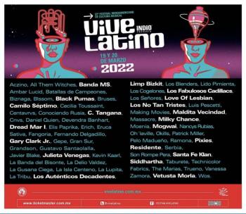 ¡Vive Latino! 22 años del más importante festival Iberoamericano de Cultura Musical