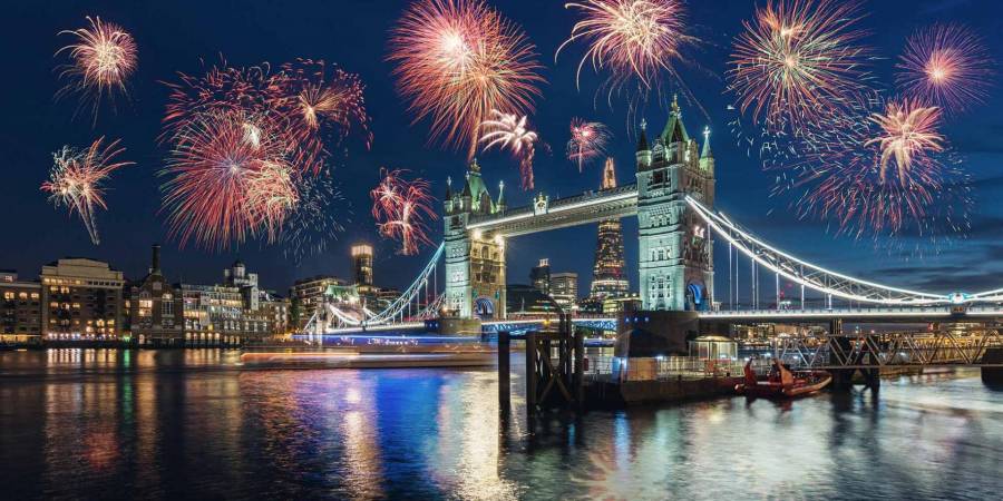 Londres cancela fuegos artificiales de Año Nuevo por pandemia