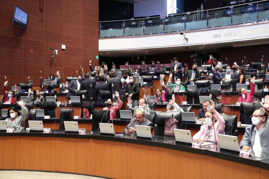 Avalan inscribir con letras doradas Centenario de la creación de la SEP en el Senado   