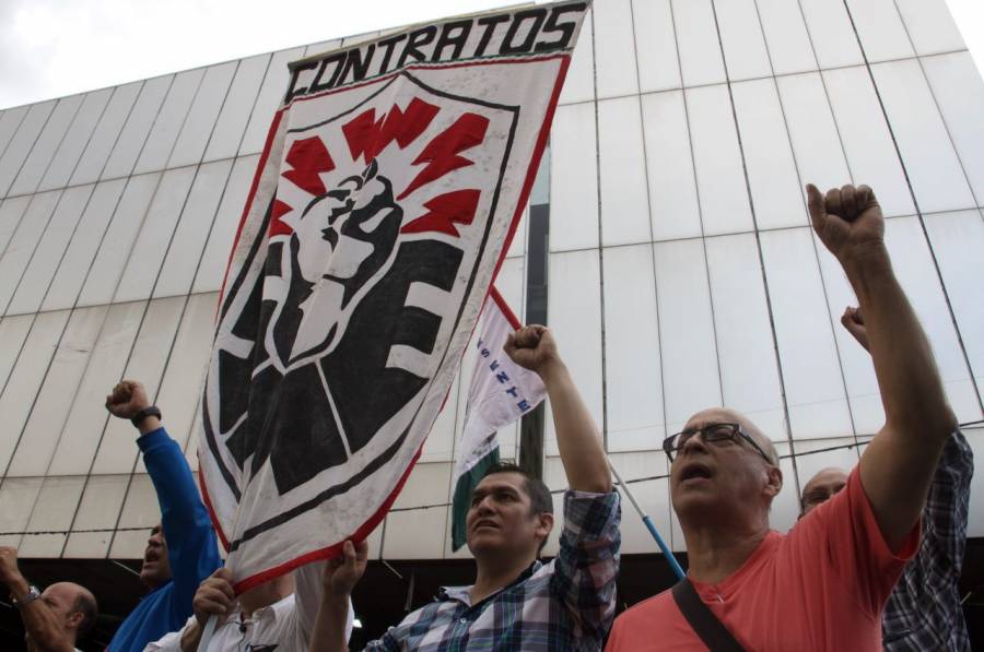 A 12 años de la extinción de Luz y Fuerza, SME marcha hacia el Zócalo