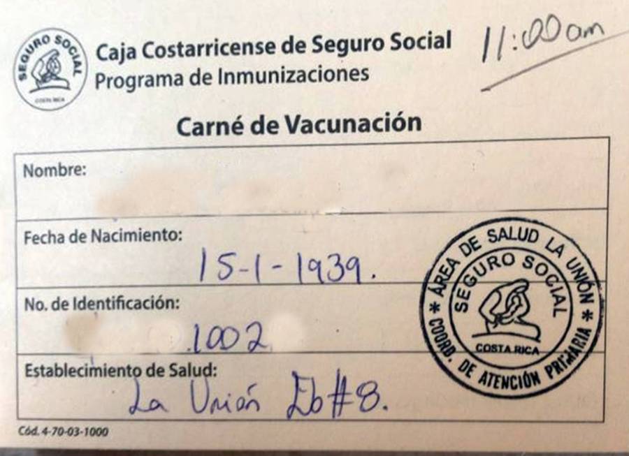 Costa Rica pedir&aacute; certificado de vacunaci&oacute;n en bares, tiendas y hoteles