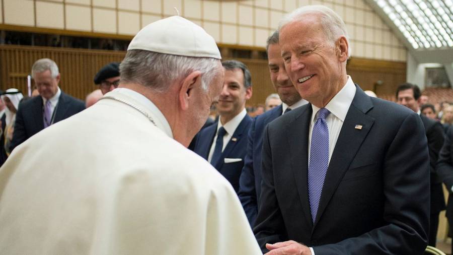 El papa Francisco recibirá a Joe Biden el 29 de octubre