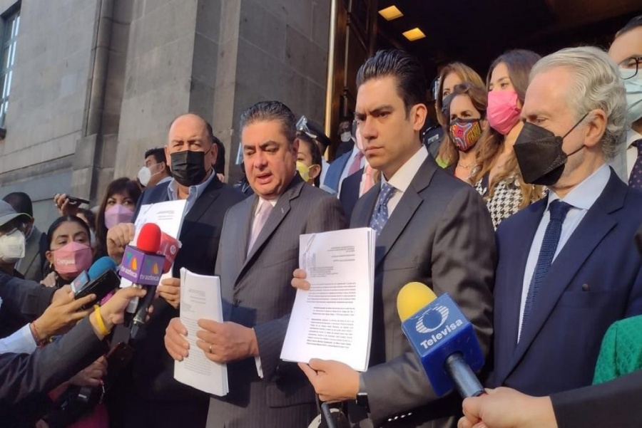 Presenta Va por México recurso de inconstitucionalidad en SCJN contra revocación de mandato