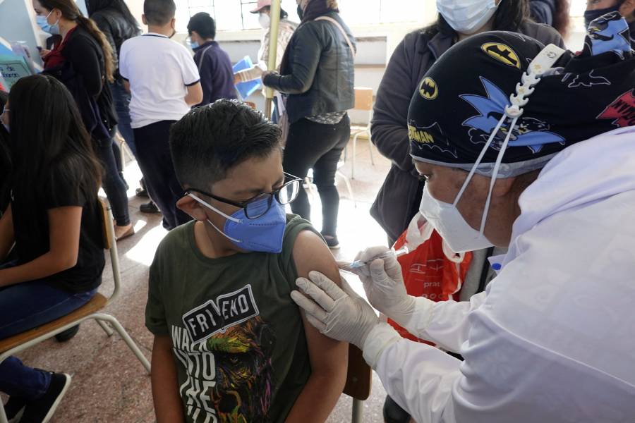 Ecuador vacuna contra Covid-19 a niños de cinco a once años
