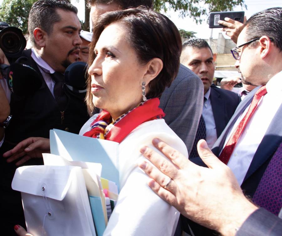 Audiencia de Rosario Robles para enfrentar proceso en libertad será este miércoles