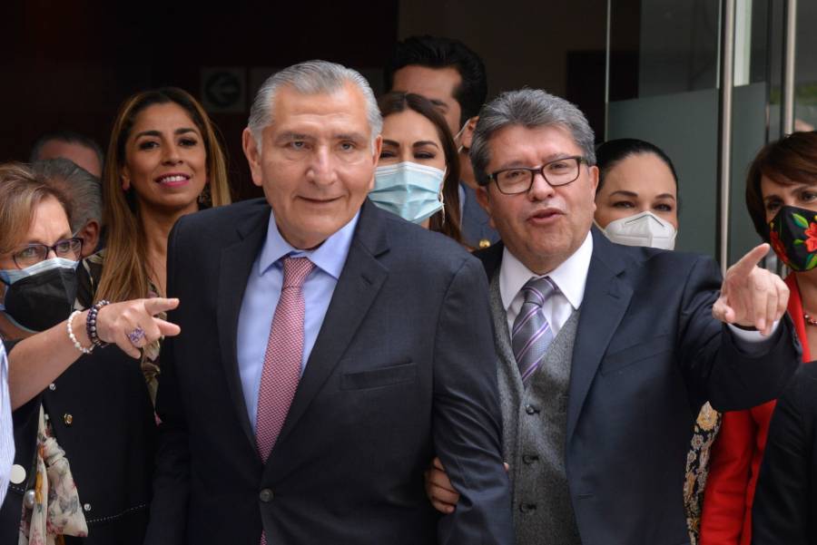 Revisan Ricardo Monreal y Adán Augusto López, temas de la agenda legislativa
