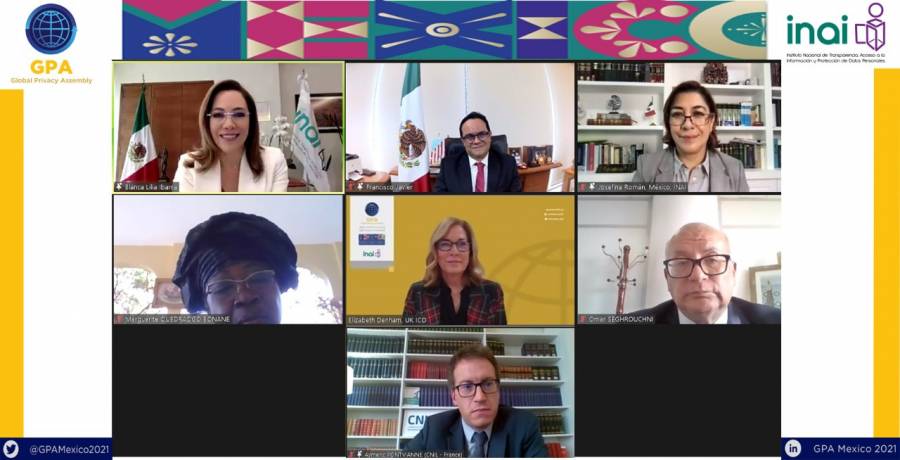 Asume INAI presidencia de la Asamblea Global de Privacidad del 2021-2023