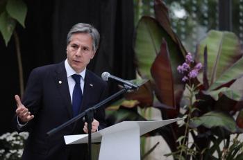 Blinken anuncia pacto contra la deforestaci&oacute;n en el Amazonas