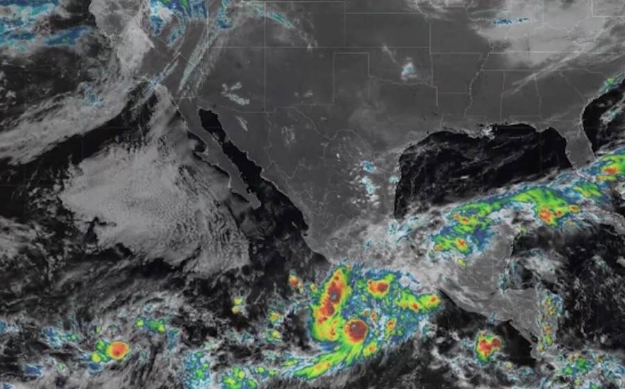 Tormenta tropical “Rick” se forma entre Guerrero y Colima
