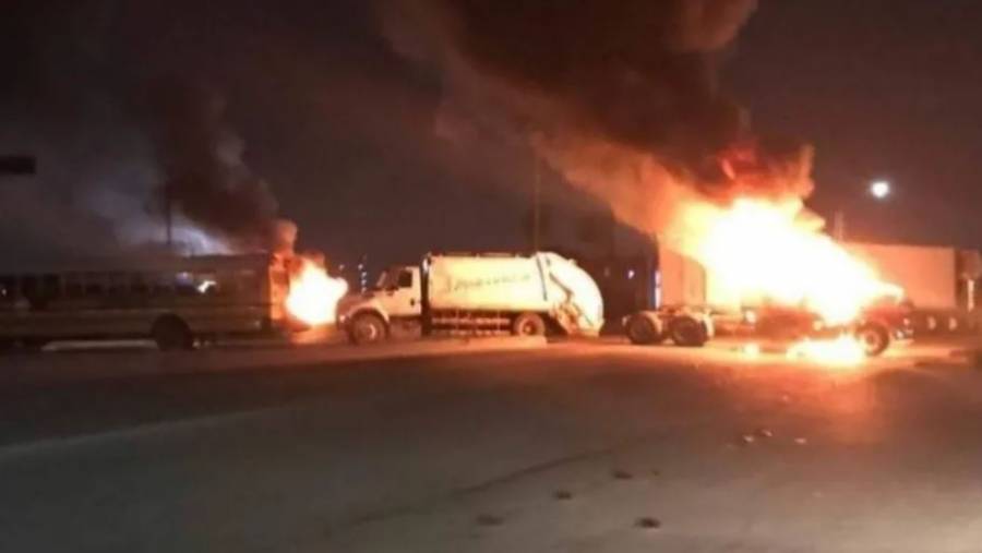 Balaceras y bloqueos provocan noche de terror en Matamoros, Tamaulipas