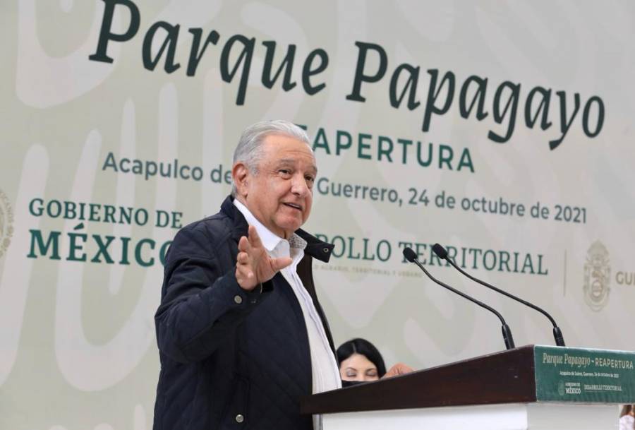 Chapultepec tendrá 4ta sección, anuncia AMLO en reapertura de Parque Papagayo, en Acapulco