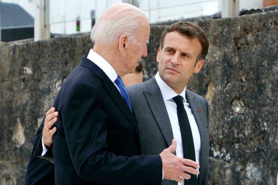 Joe Biden y Emmanuel Macron se reunirán en Roma para reparar relaciones