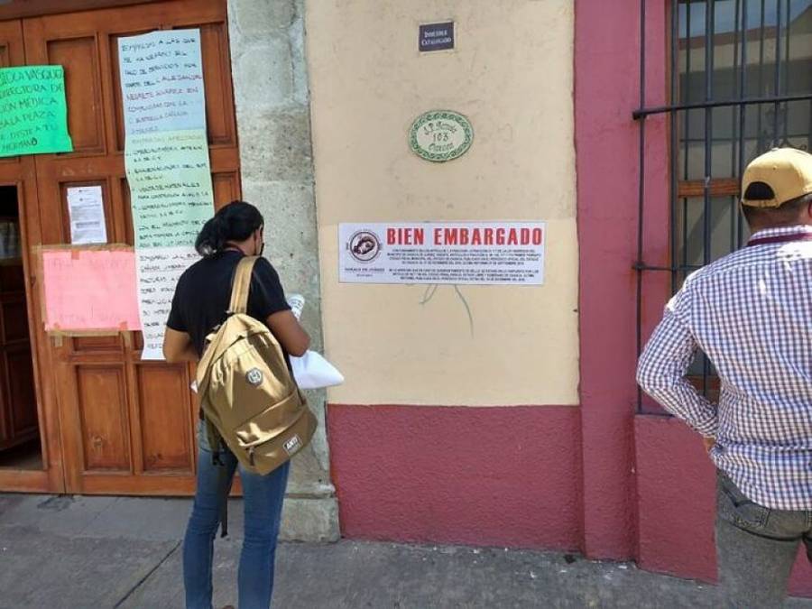 Municipio de Oaxaca embarga oficinas de la Secretaría de Salud estatal por adeudo