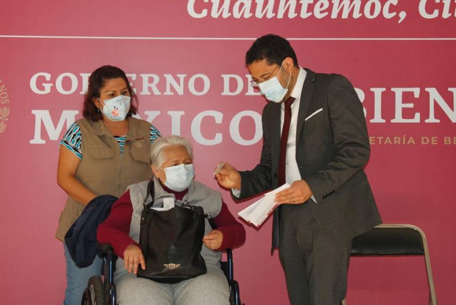 La pensión para adultos mayores es un derecho, es universal y permanente: Martí Batres