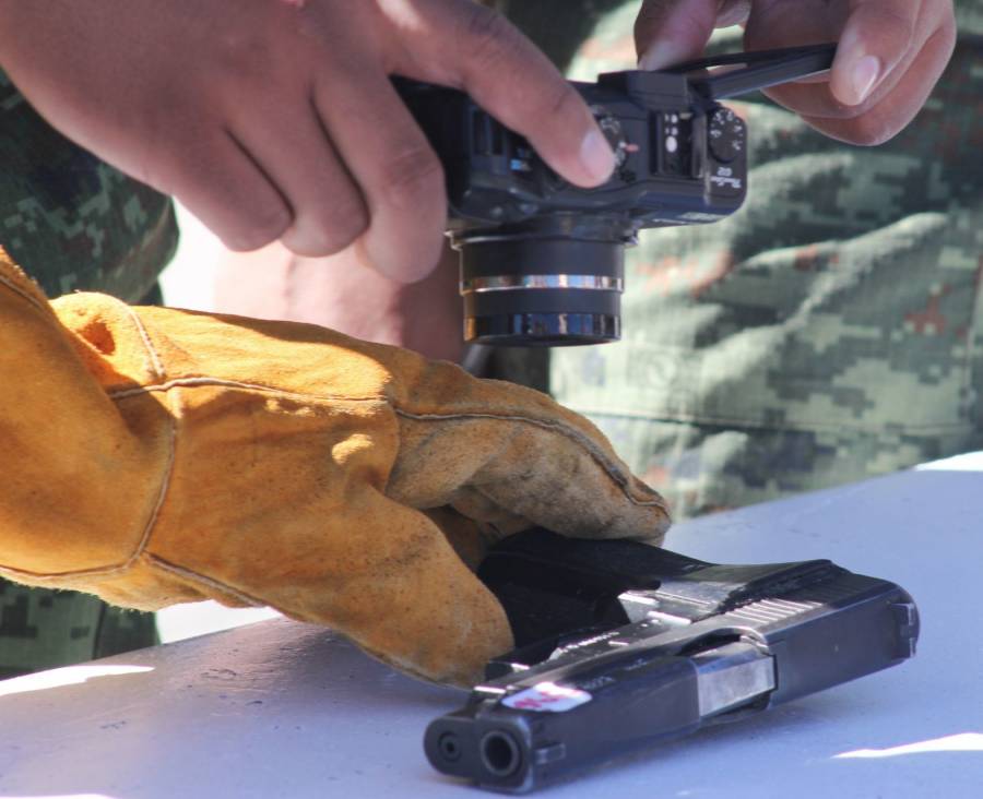 Guanajuato, entre las tres primeras entidades con mayor cantidad de armas de fuego aseguradas