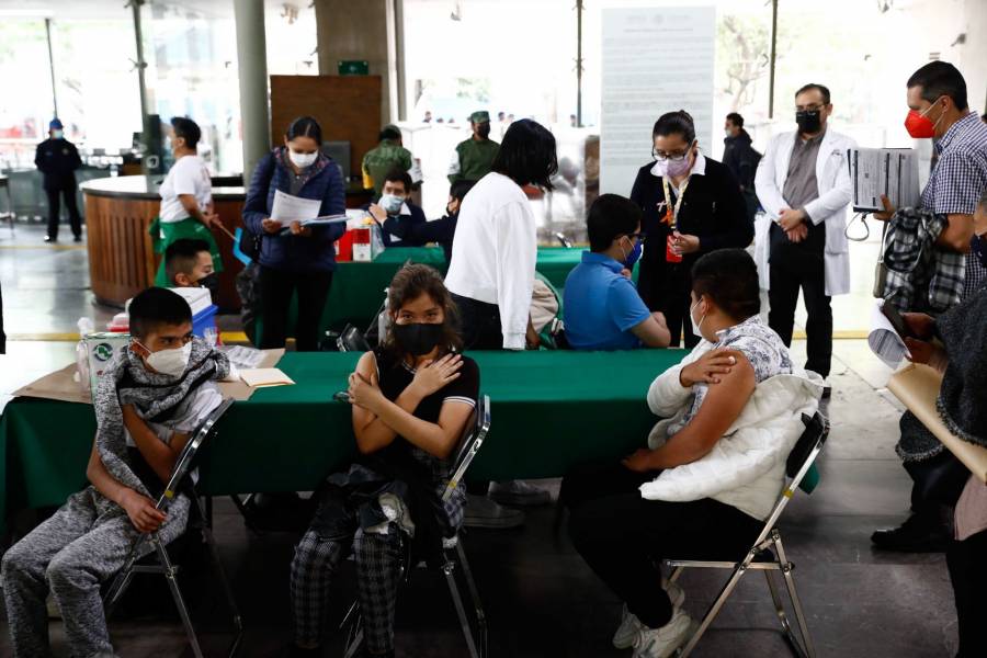 Más de 5 mil menores con comorbilidades fueron vacunados contra COVID-19 en la CDMX