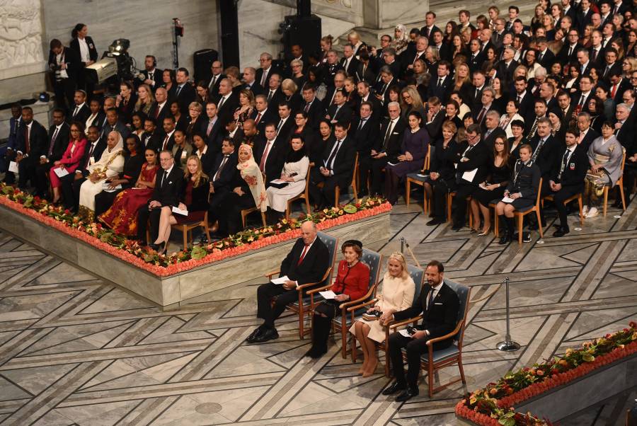 Ceremonia del Nobel de la Paz será presencial