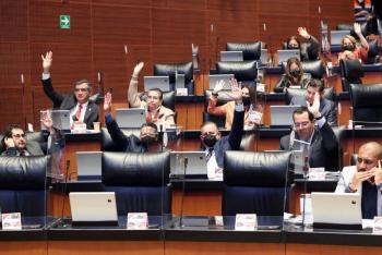 Sin cambios, Morena y aliados aprueban en el Senado Miscelánea Fiscal 2022 en lo general