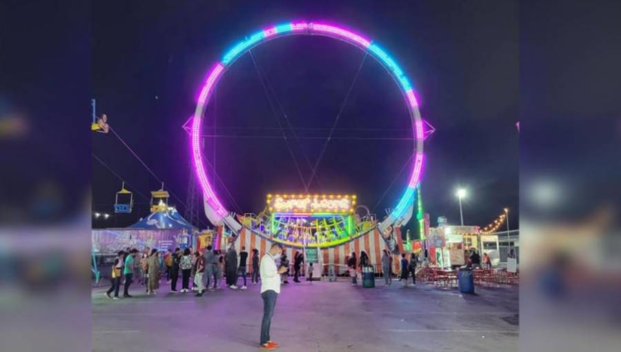 Cae juego mecánico en Expo Guadalupe; hay cuatro lesionados