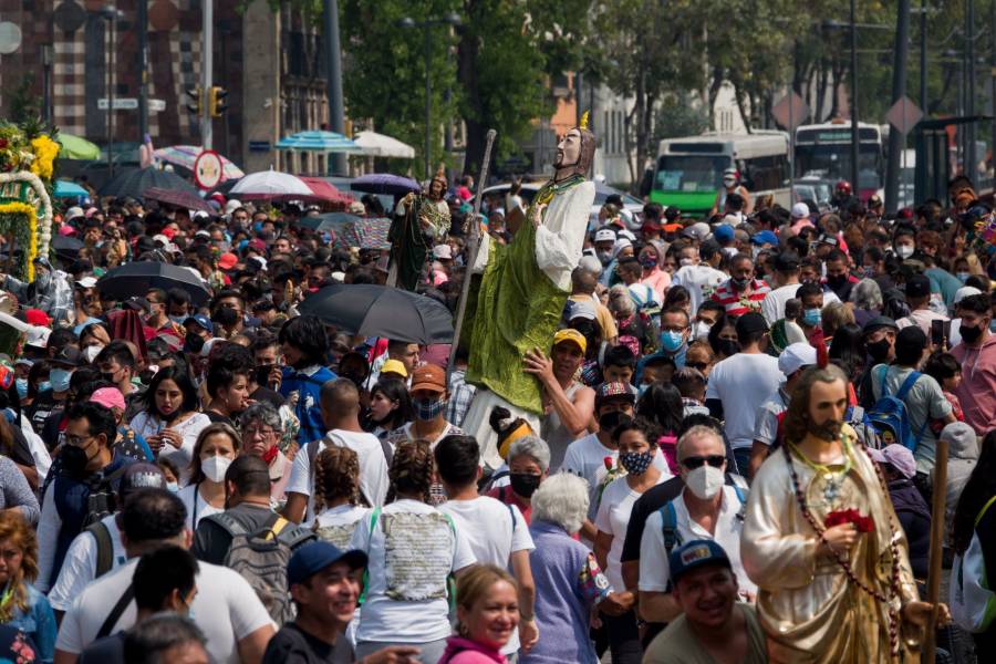 Transcurre en calma festejo a San Judas Tadeo: Gobierno CDMX