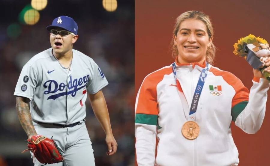 Aremi Fuentes y Julio Urías, ganadores del Premio Nacional de Deportes 2021