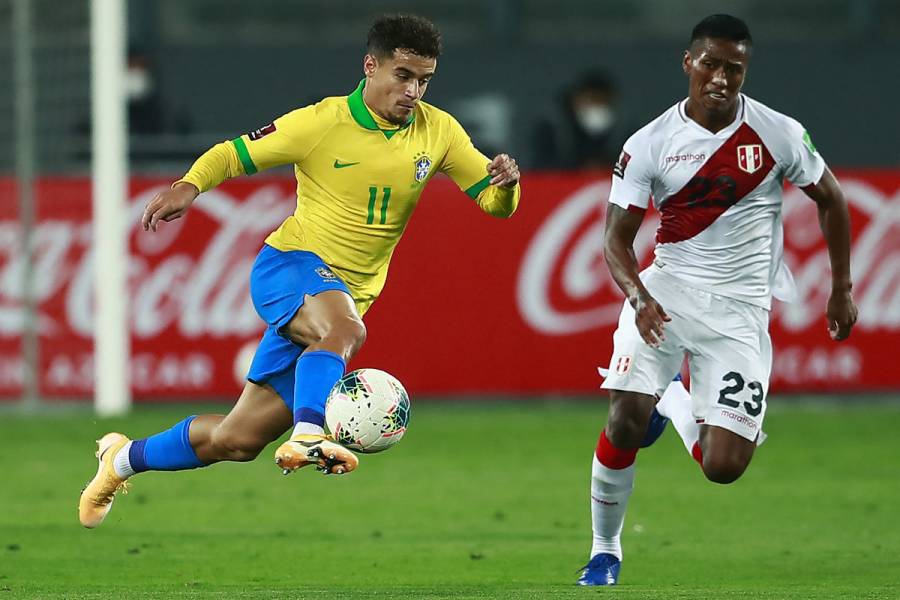 Coutinho regresa a Brasil para juegos contra Colombia y Argentina