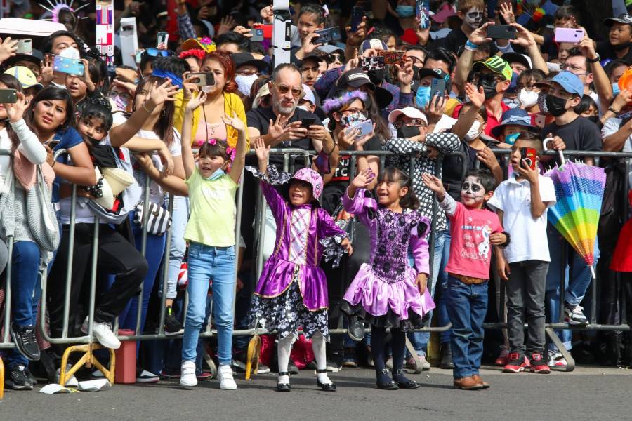 GobCDMX informó que un millón de personas asistieron a ver Desfile de Día de Muertos