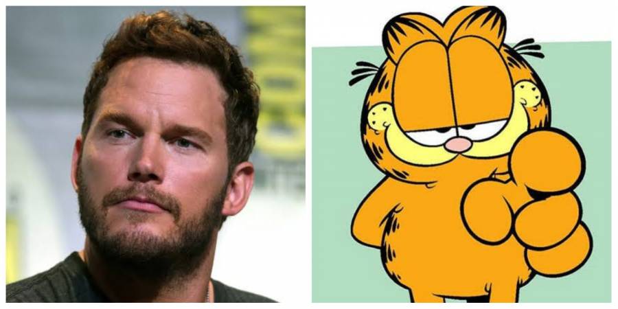 Chris Pratt prestará su voz a “Garfield” en nueva cinta animada