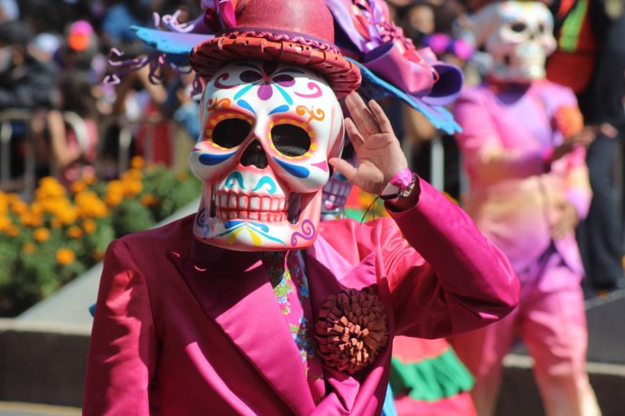 Revive Desfile de Día de Muertos, sin medidas sanitarias