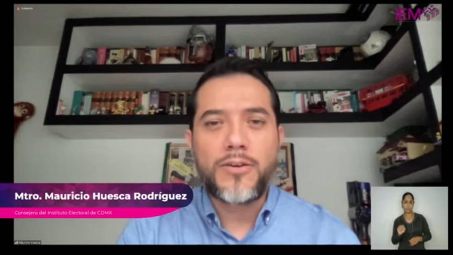 Expone Consejero del IECM, Mauricio Huesca, virtudes del voto electrónico por internet