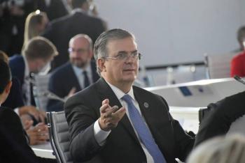 Ebrard logra respaldo durante el G20 para vacunas