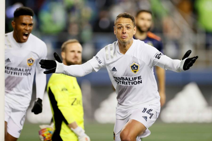 El Galaxy empata 1-1 ante Sounders con gol de Chicharito