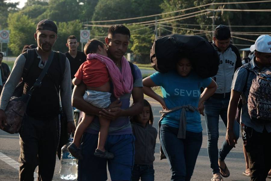 Líderes de caravana migrante niegan que haya casos de dengue