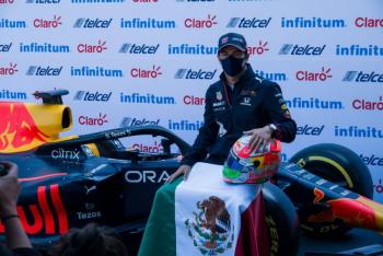 “Checo” Pérez causa revuelo previo al GP de México