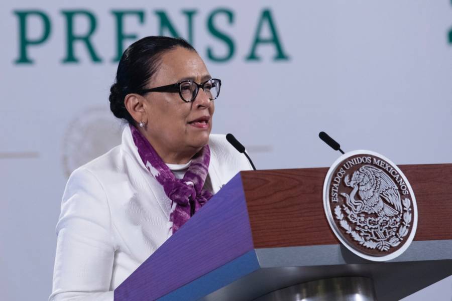 “Nosotros le apostamos a la movilización pacífica”, dice Rosa Icela Rodríguez respecto a violencia en marchas feministas